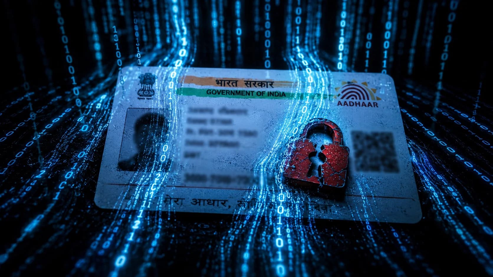 Aadhaar data breach India 2026  personal data sold on dark web