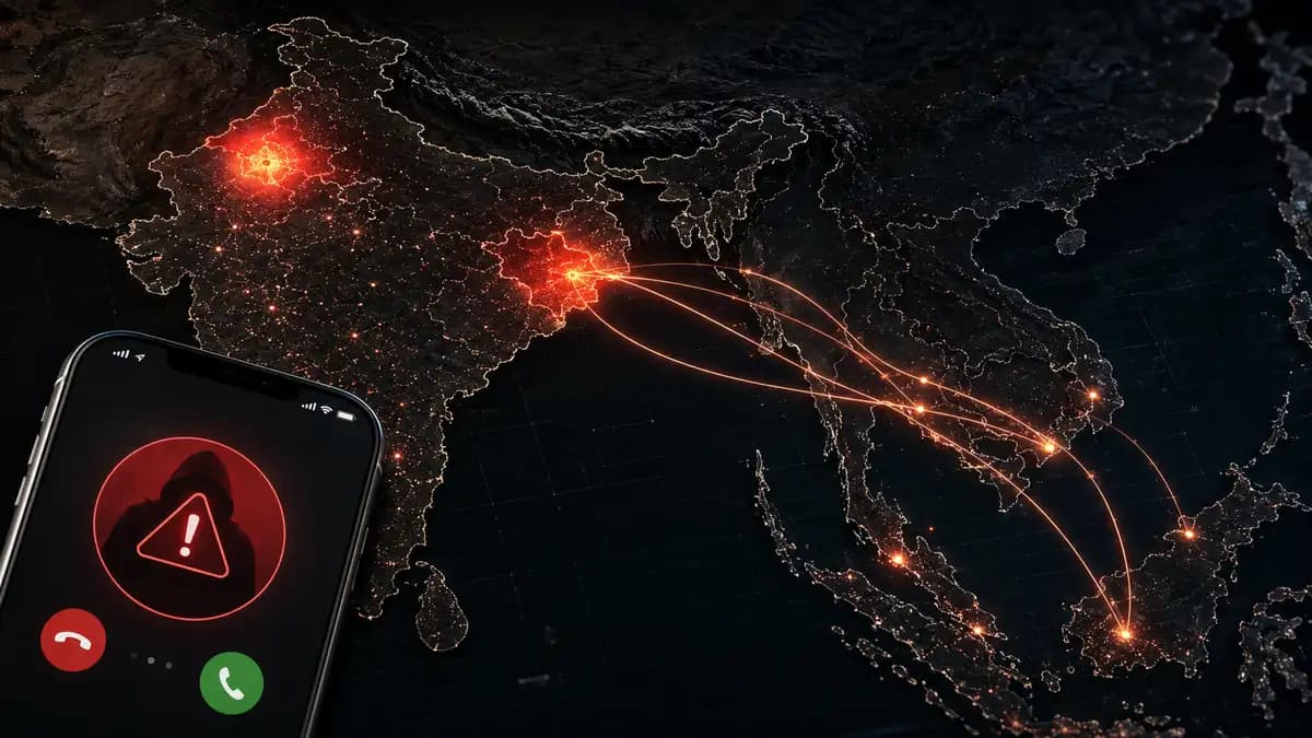 Cyber fraud hotspots India 2026, Jamtara Mewat geography of cybercrime map