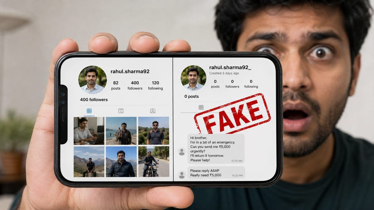 Social media account cloning India 2026, fake profile identity theft scam