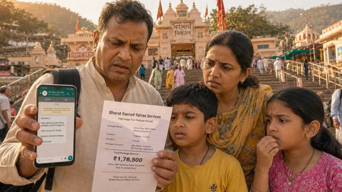 Travel scam India 2026, fake yatra package tourist fraud and hotel booking warning