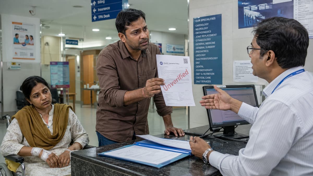 Health insurance fraud India 2026, fake mediclaim policy hospital scam